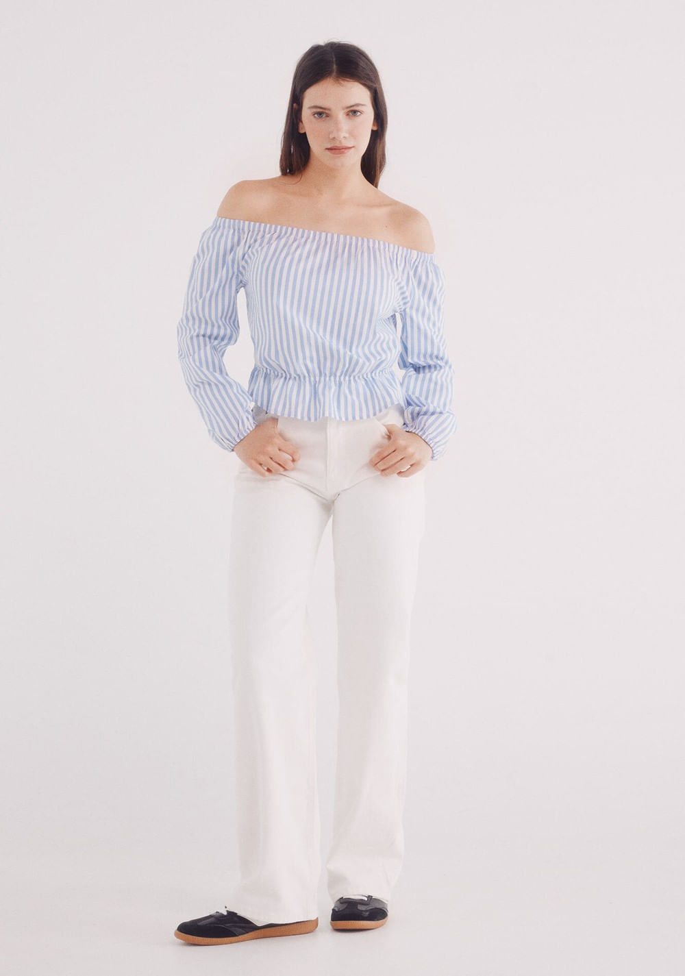 Blusa Hombros Descubiertos Springfield 3