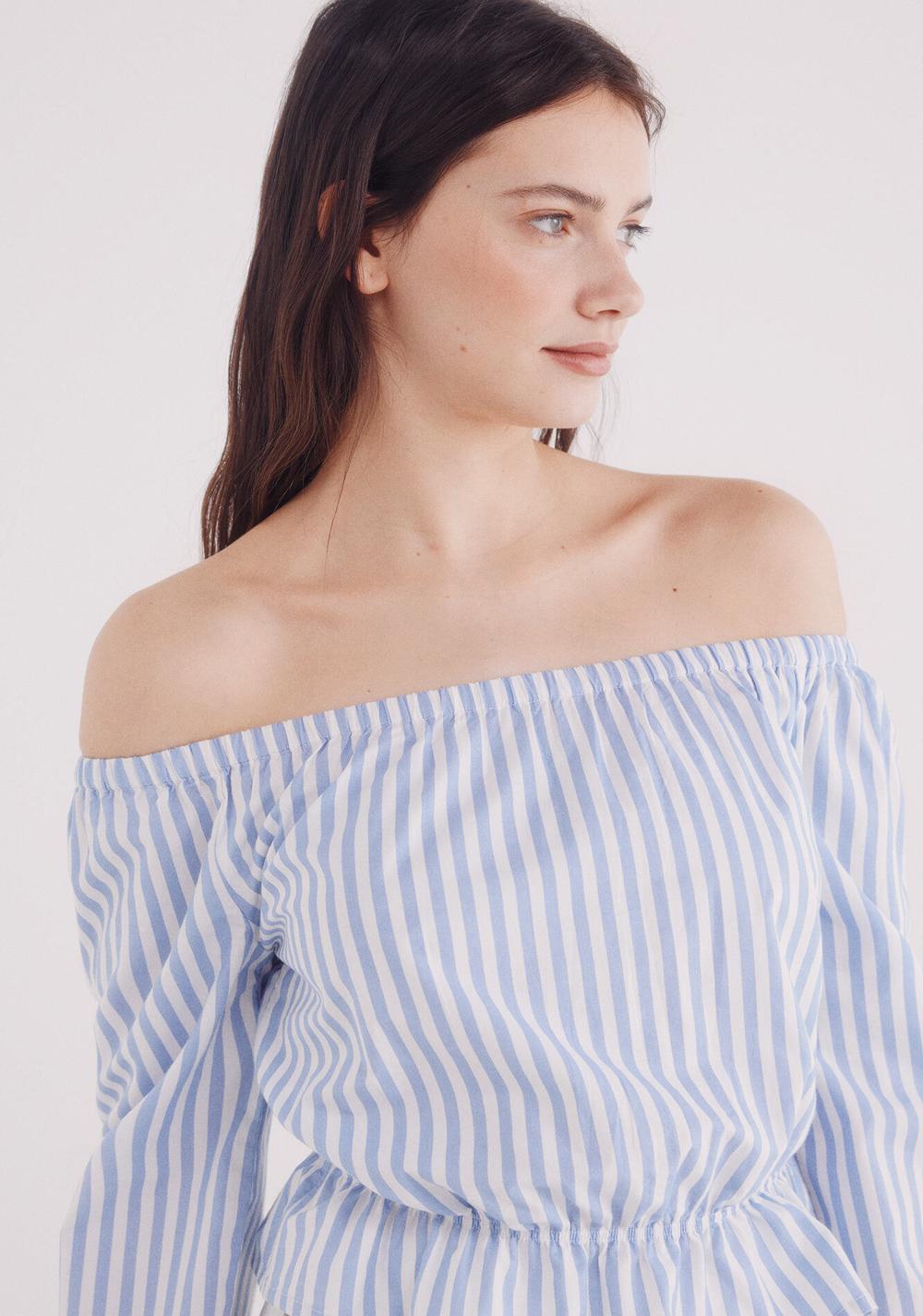 Blusa Hombros Descubiertos Springfield 5