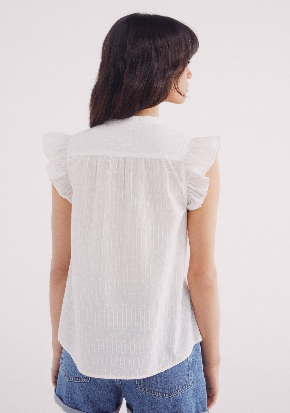 Blusa Lace Insertado Springfield 3