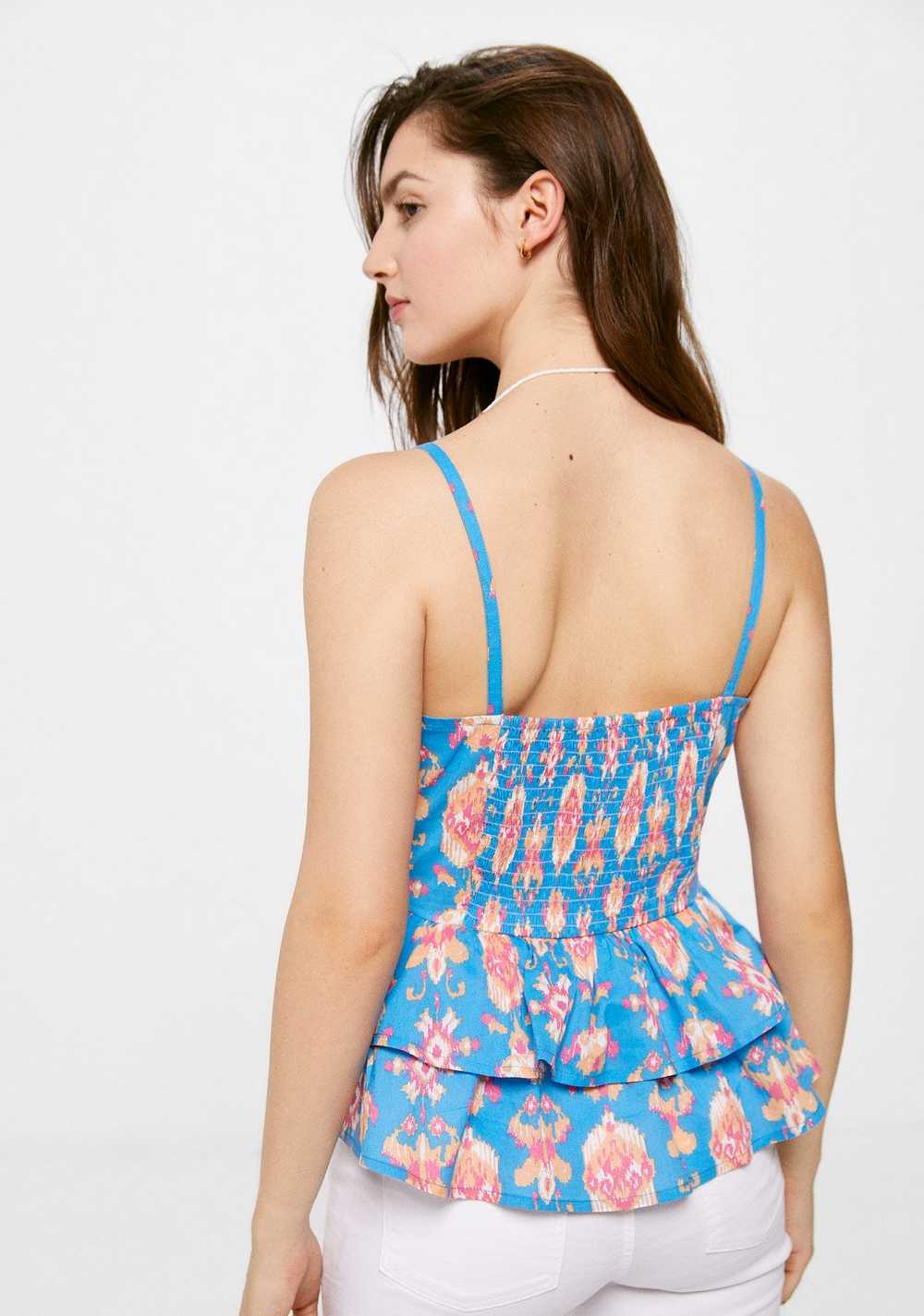 Blusa Peplum Volantes Springfield 2