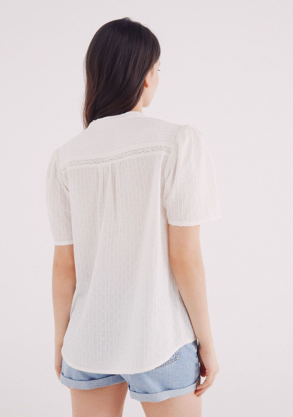 Blusa Romántica Lace Springfield 4
