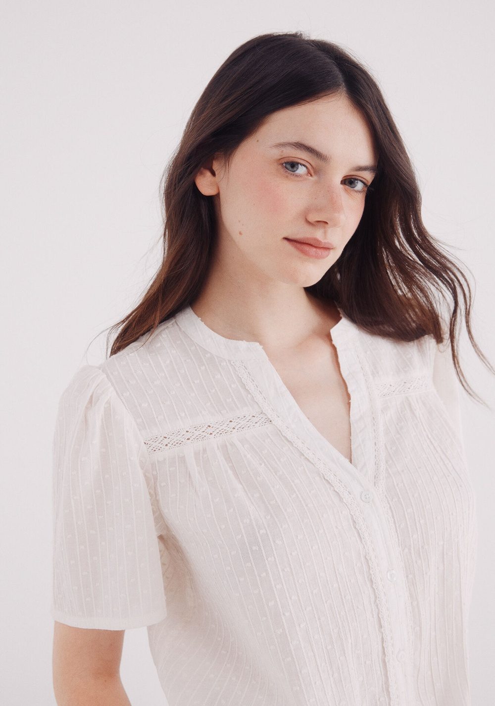 Blusa Romántica Lace Springfield 5
