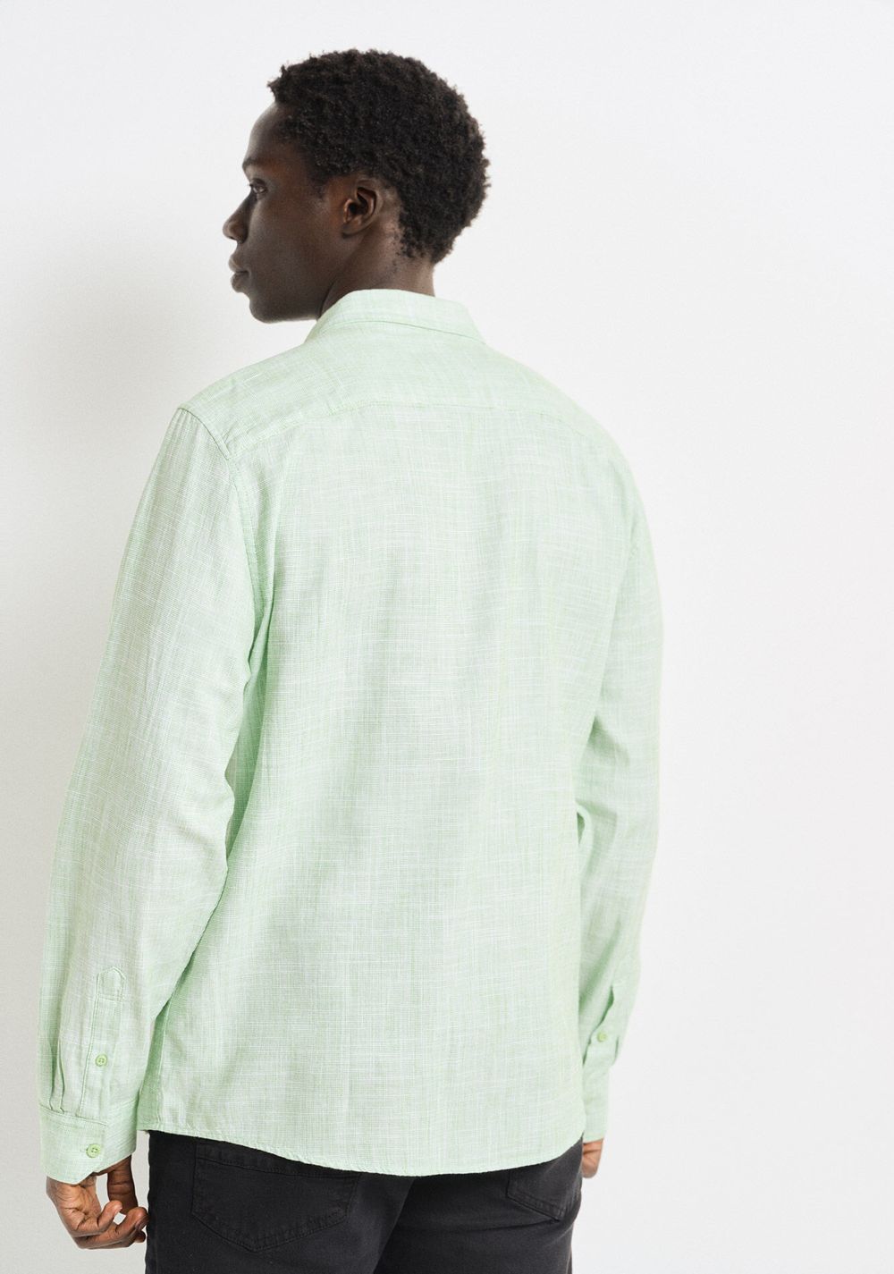 Camisa Estructura Bicolor Springfield 4