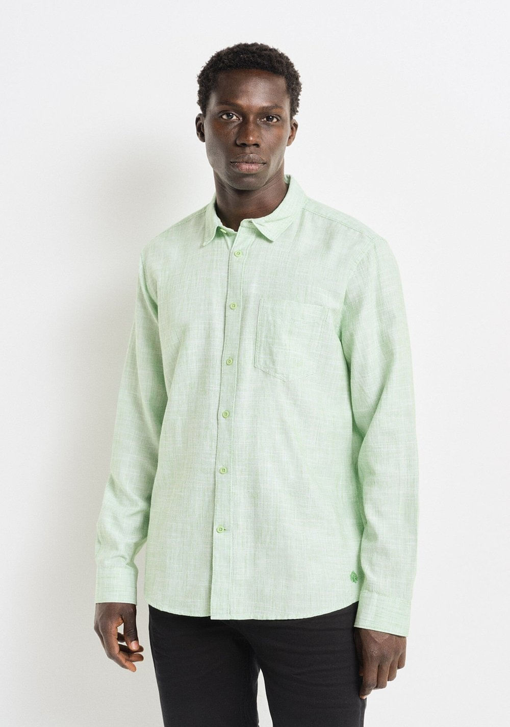 Camisa Estructura Bicolor Springfield Imagen Principal