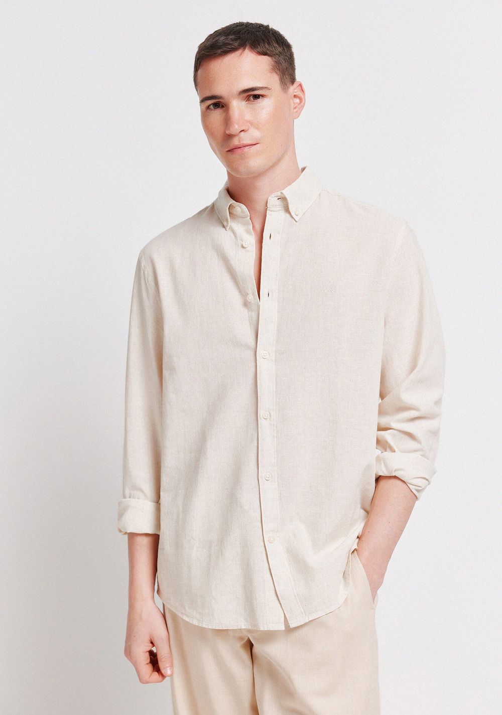 Camisa Lino Springfield