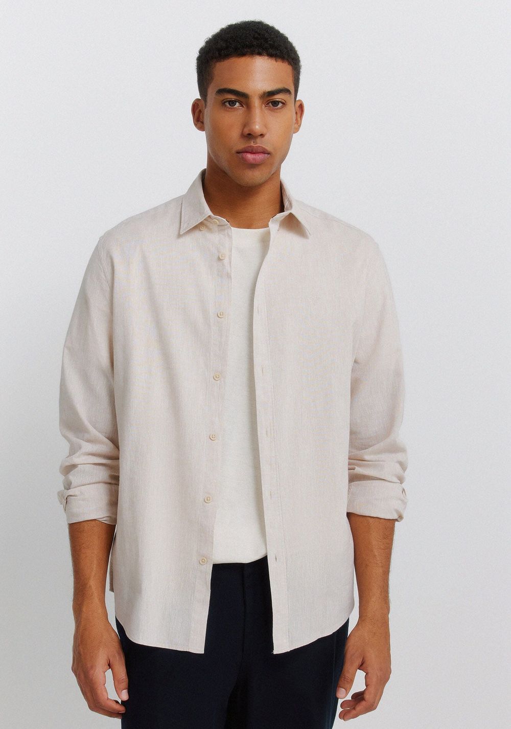 Camisa de Lino Springfield
