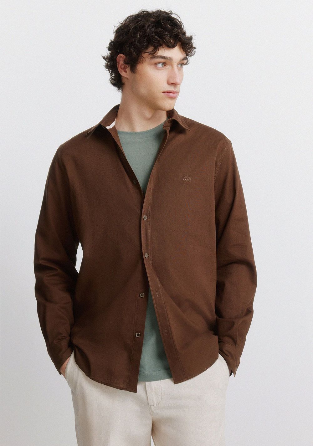 Camisa de Lino Springfield
