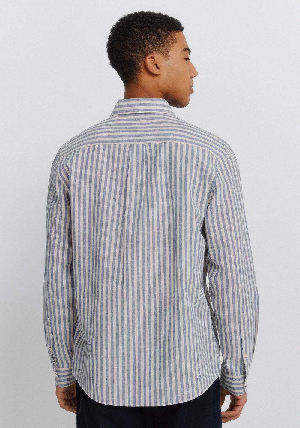 Camisa de Lino a Rayas Springfield 3