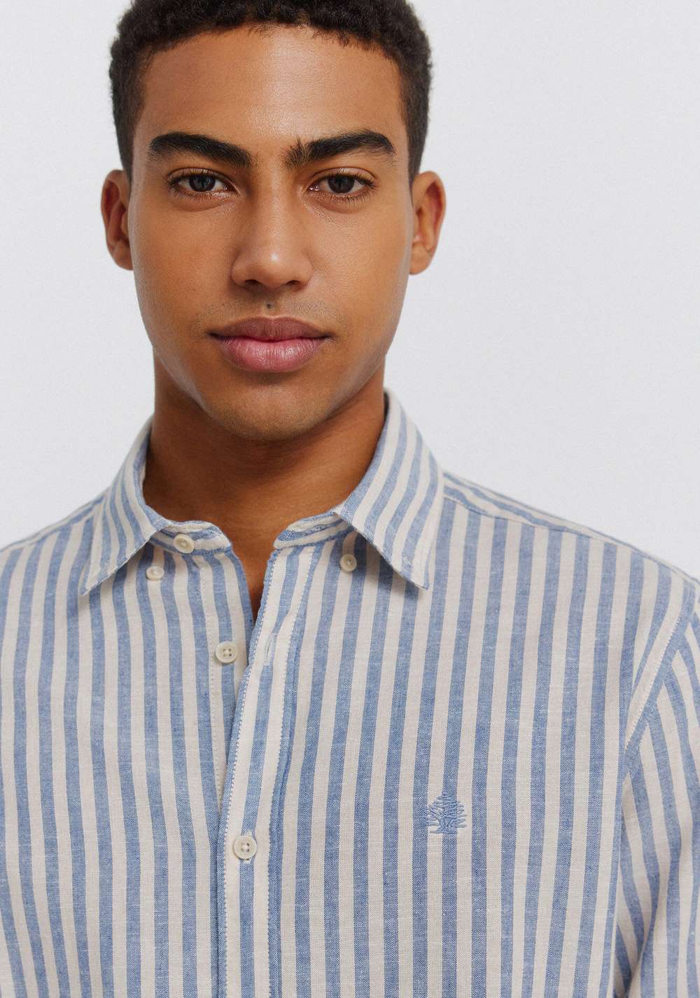 Camisa de Lino a Rayas Springfield 4