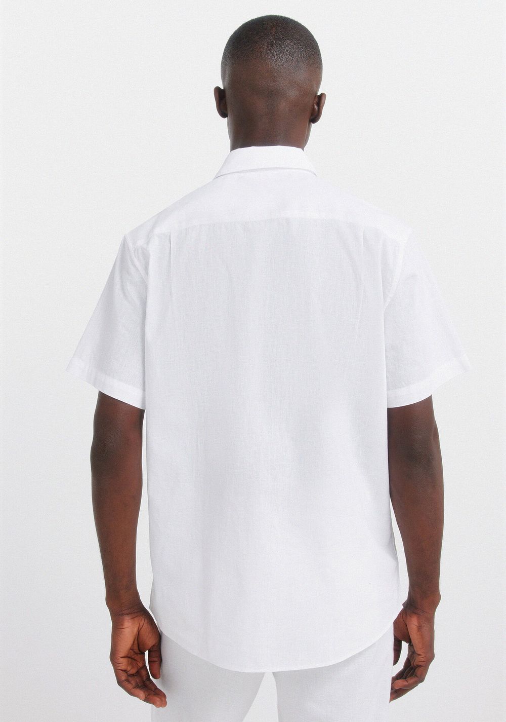 Camisa de Manga Corta de Lino Springfield 2
