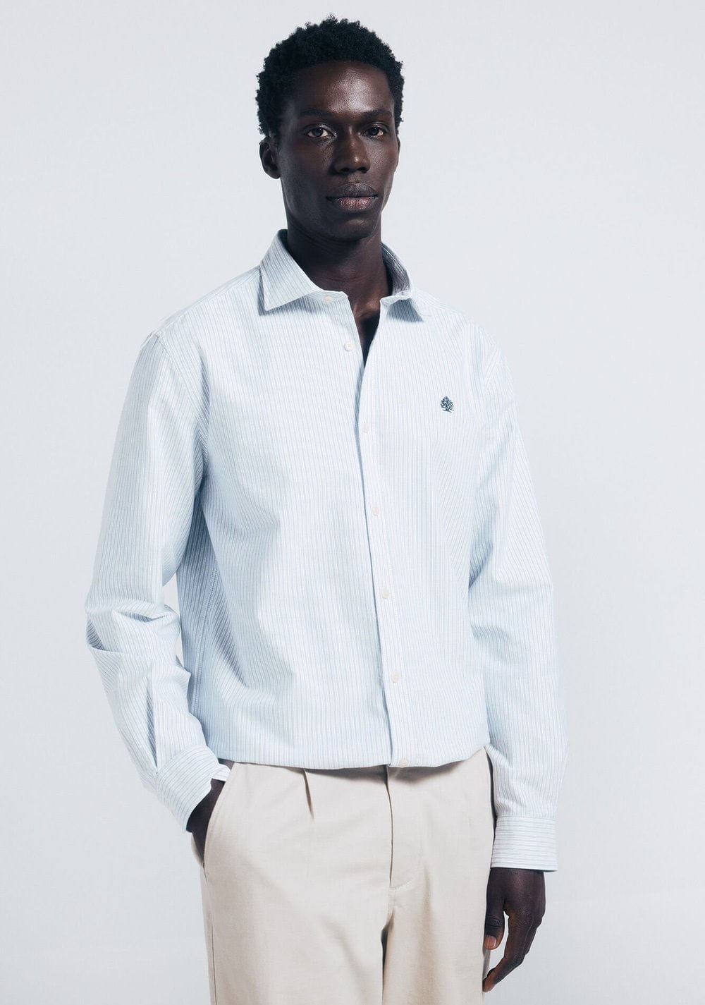 Camisa Oxford Ligero Rayas Springfield Imagen Principal