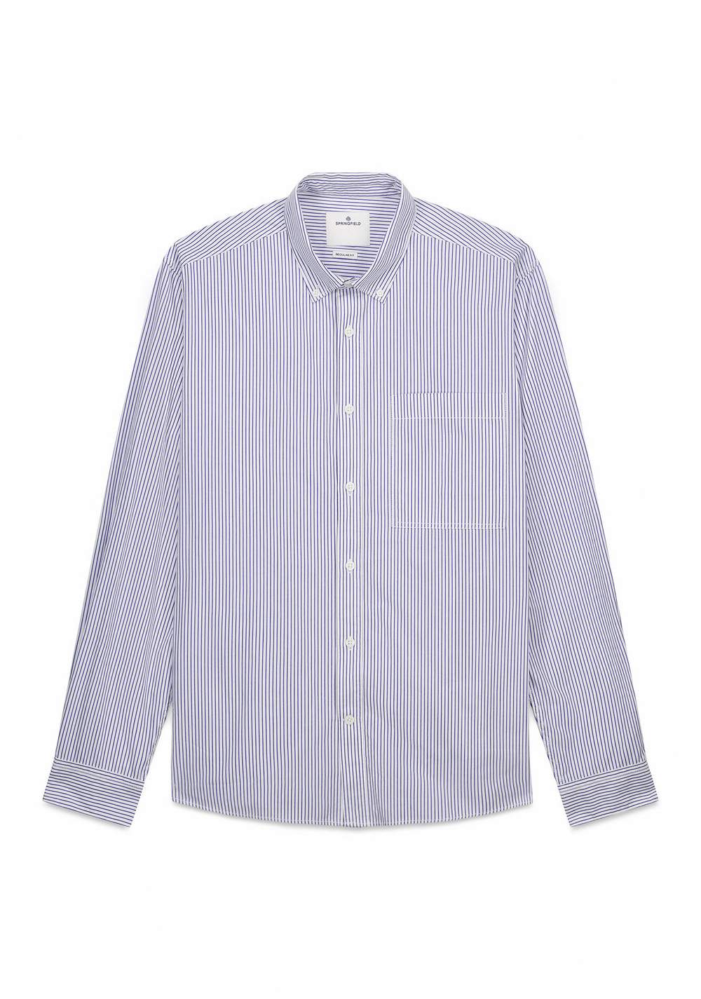 Camisa de Popelín a Rayas Springfield 6