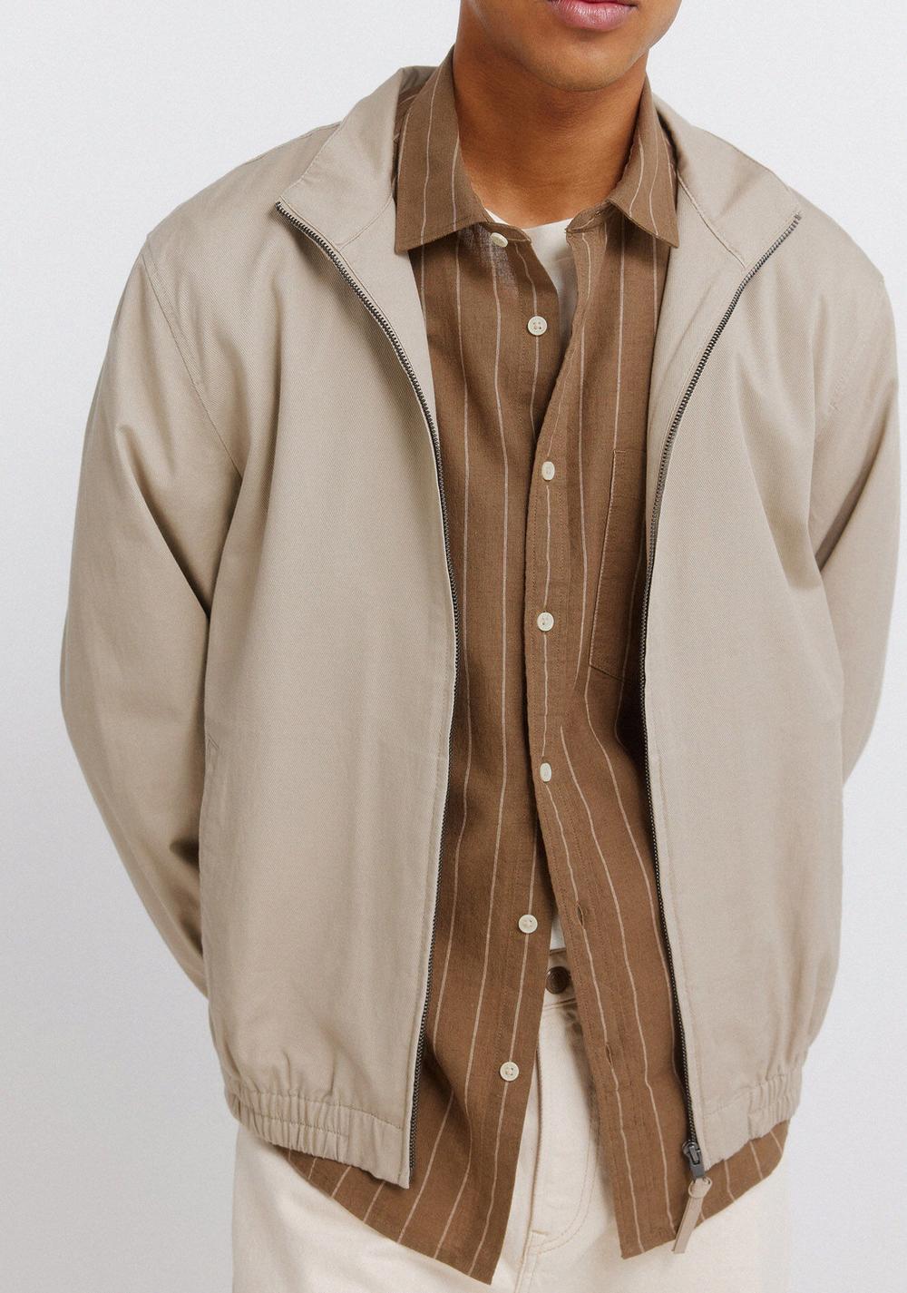 Camisa de Rayas con Lino Springfield 4