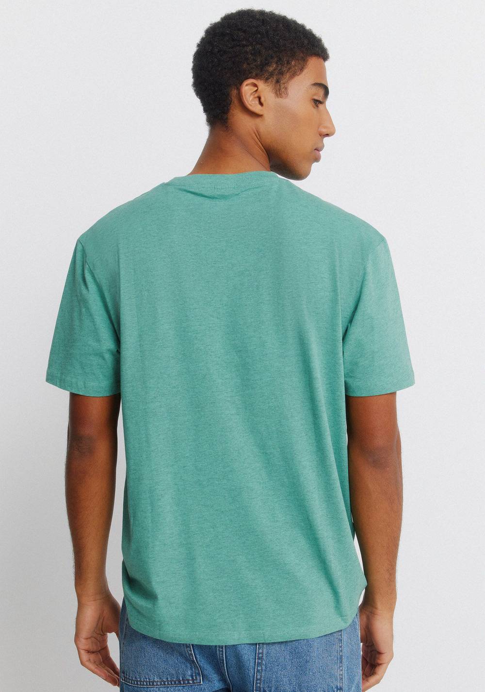 Camiseta Clásica de Viscosa Springfield 2