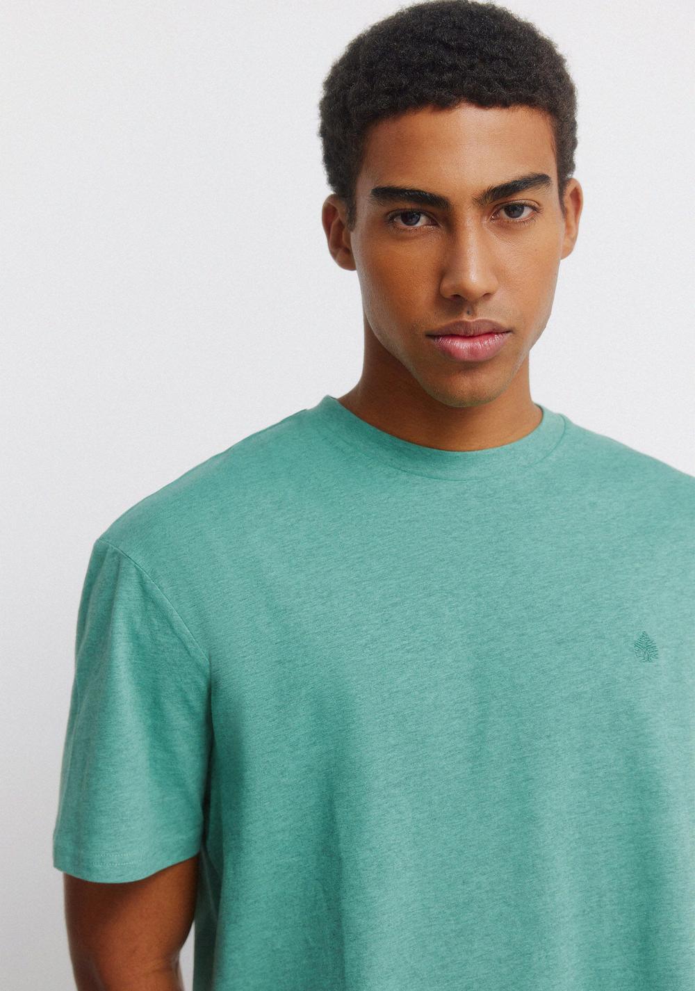 Camiseta Clásica de Viscosa Springfield 4