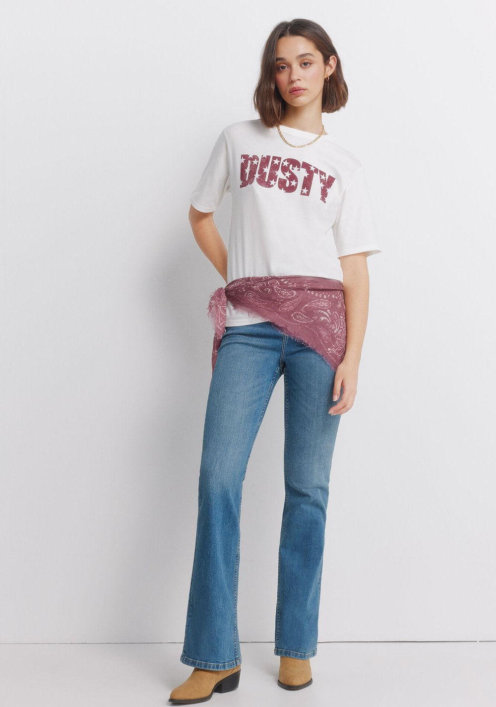 Camiseta Cuello Acanalado Dusty Springfield 3