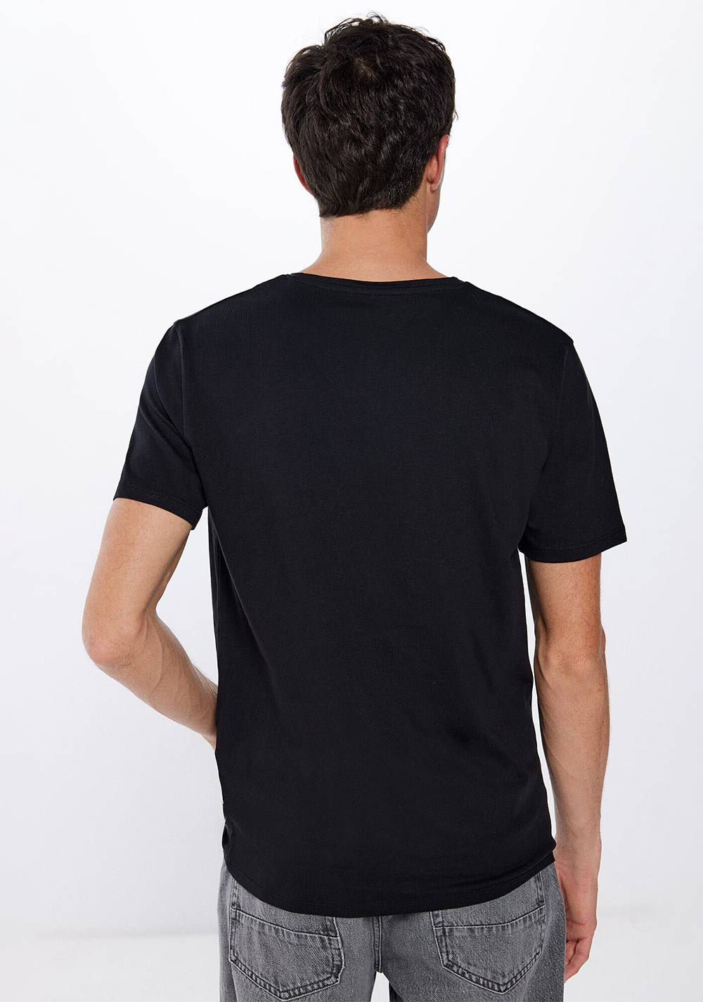 Camiseta Cuello Pico Elastan Springfield 2