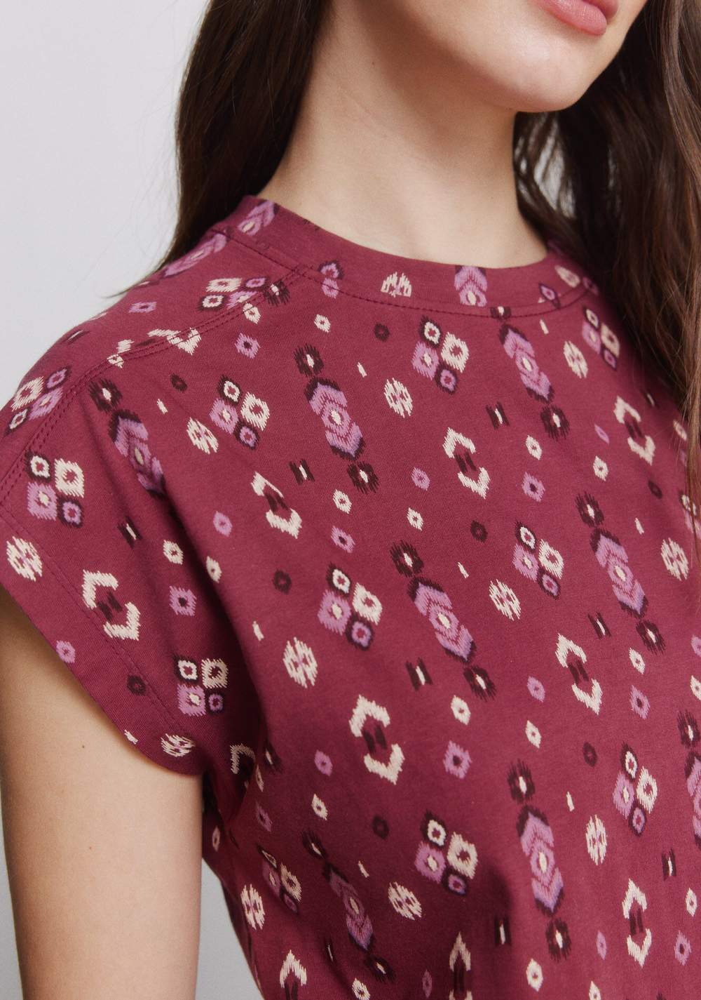 Camiseta Estampado Étnico Springfield 4