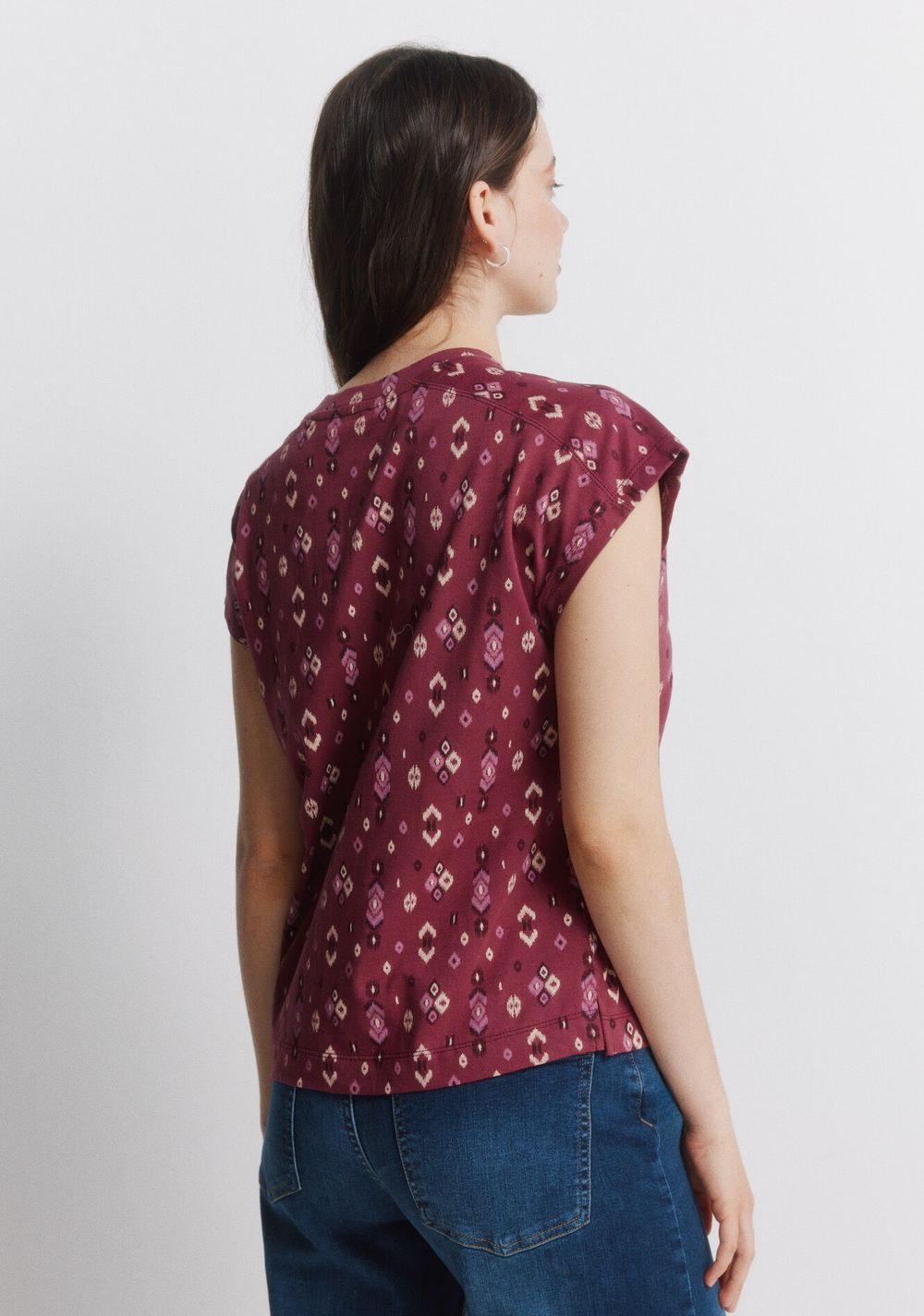 Camiseta Estampado Étnico Springfield 5