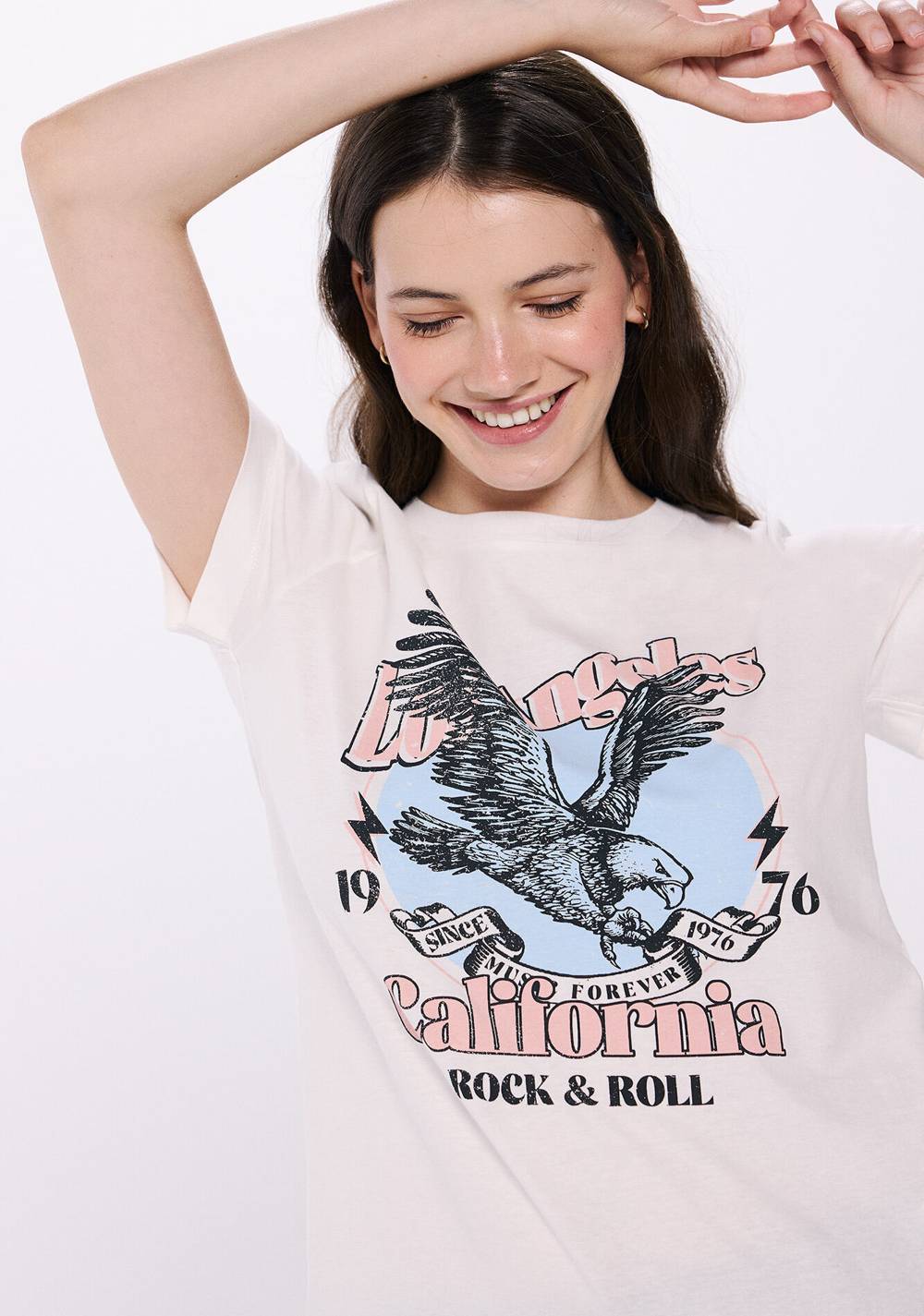 Camiseta Gráfica Algodón Springfield 2