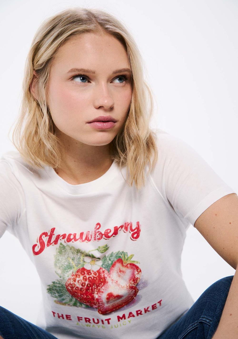 Camiseta Gráfica Frutas Springfield 4