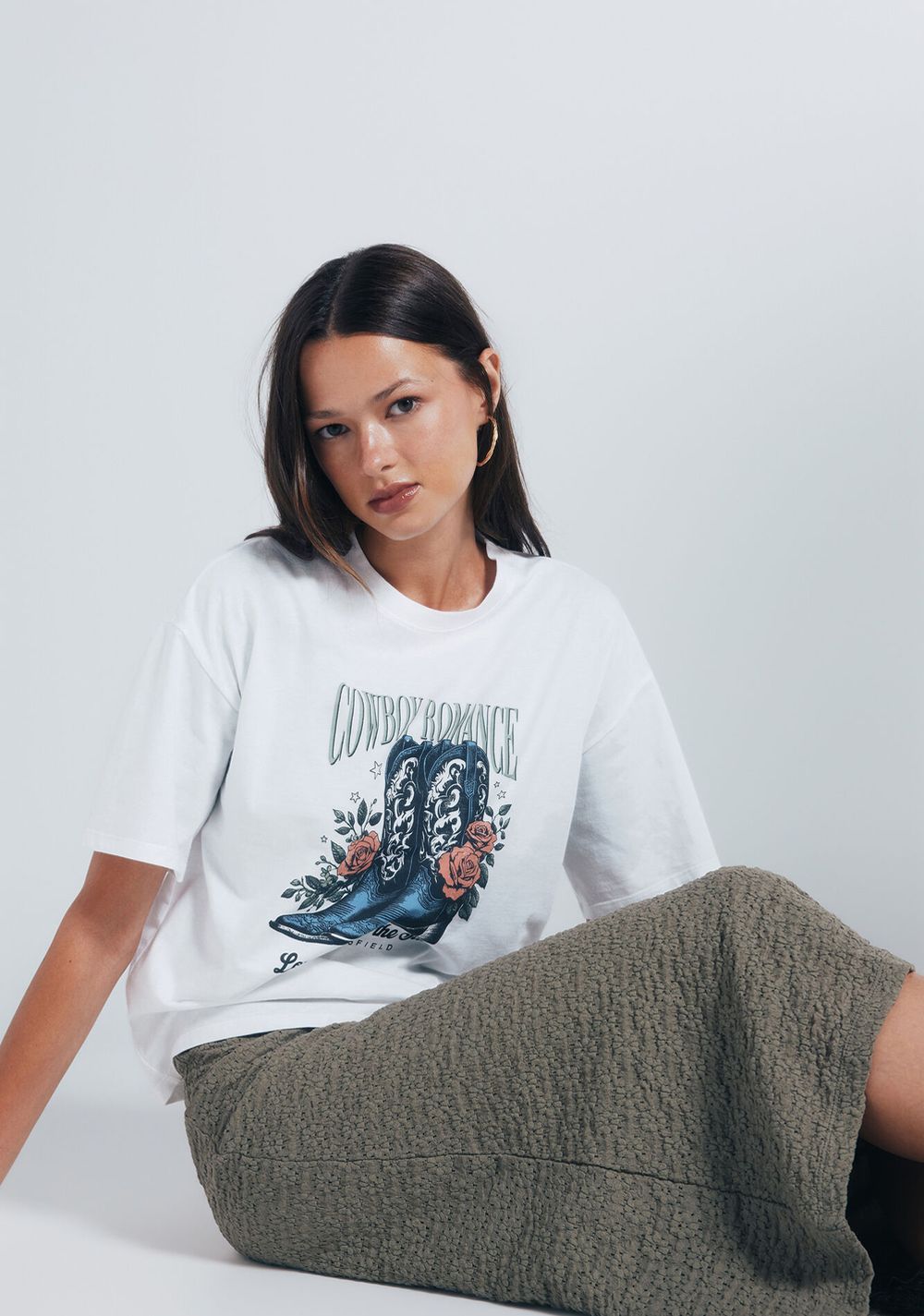 Camiseta Gráfica Western Springfield Imagen Principal