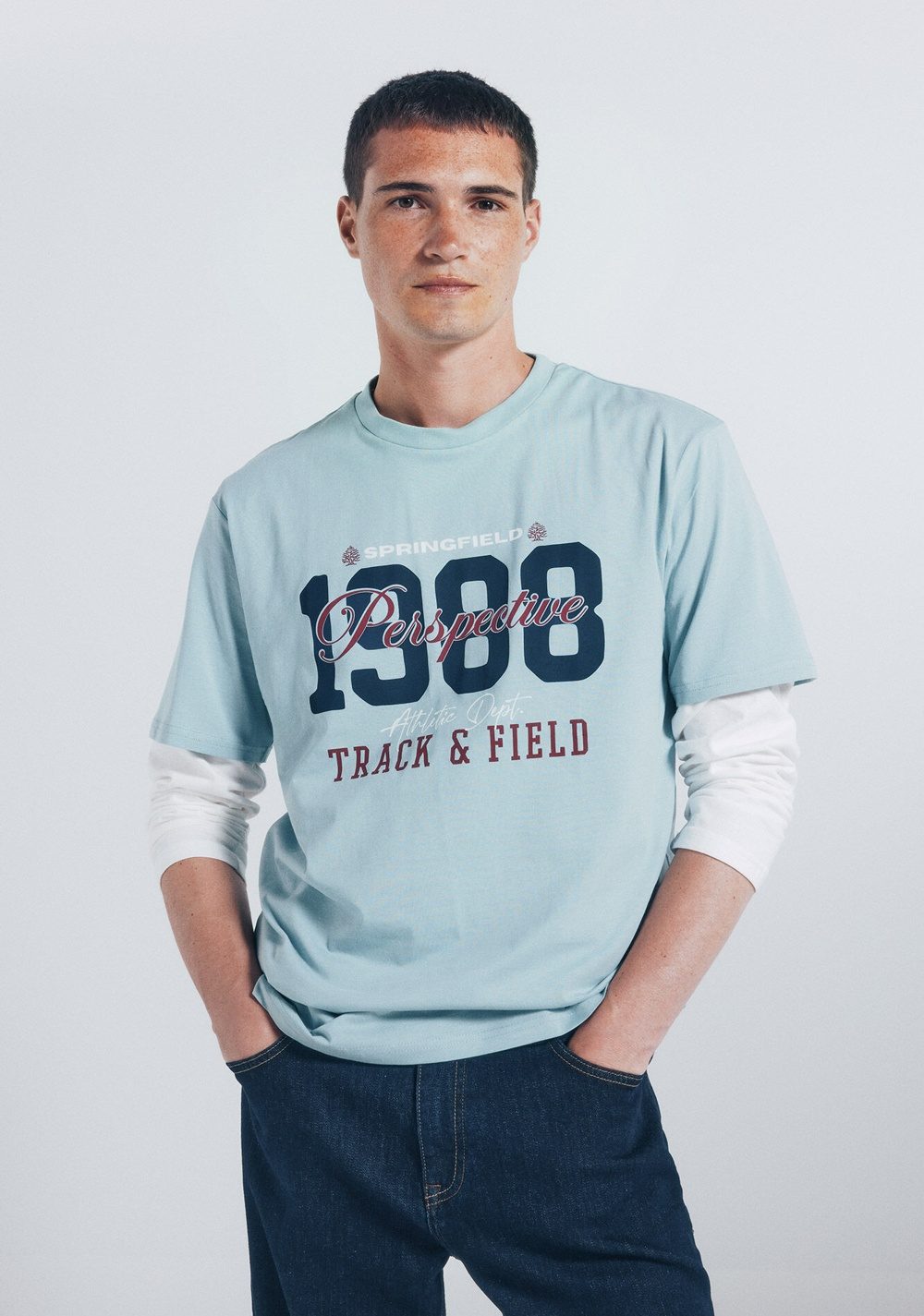 Camiseta con el Logo de 1988 Springfield Imagen Principal