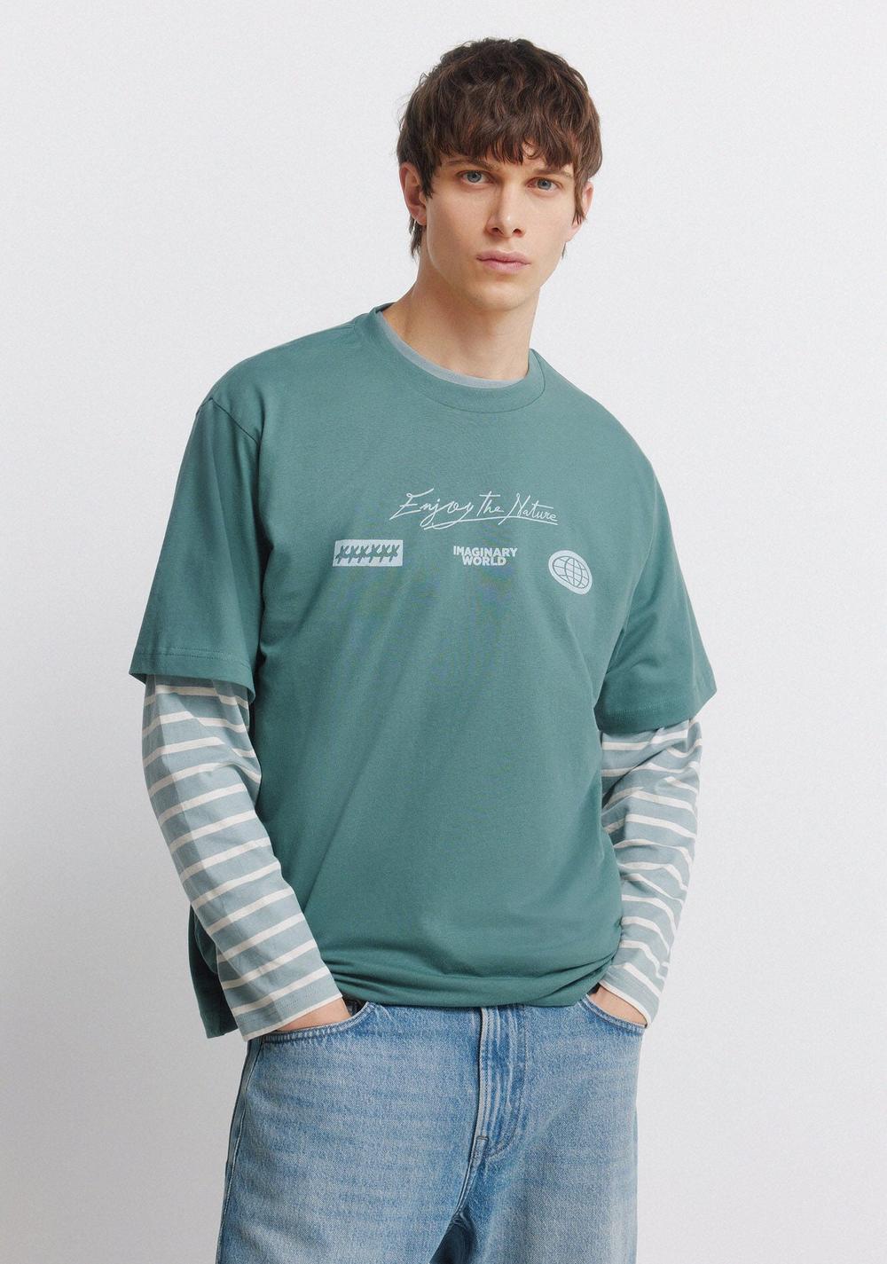 Camiseta con Logo Springfield
