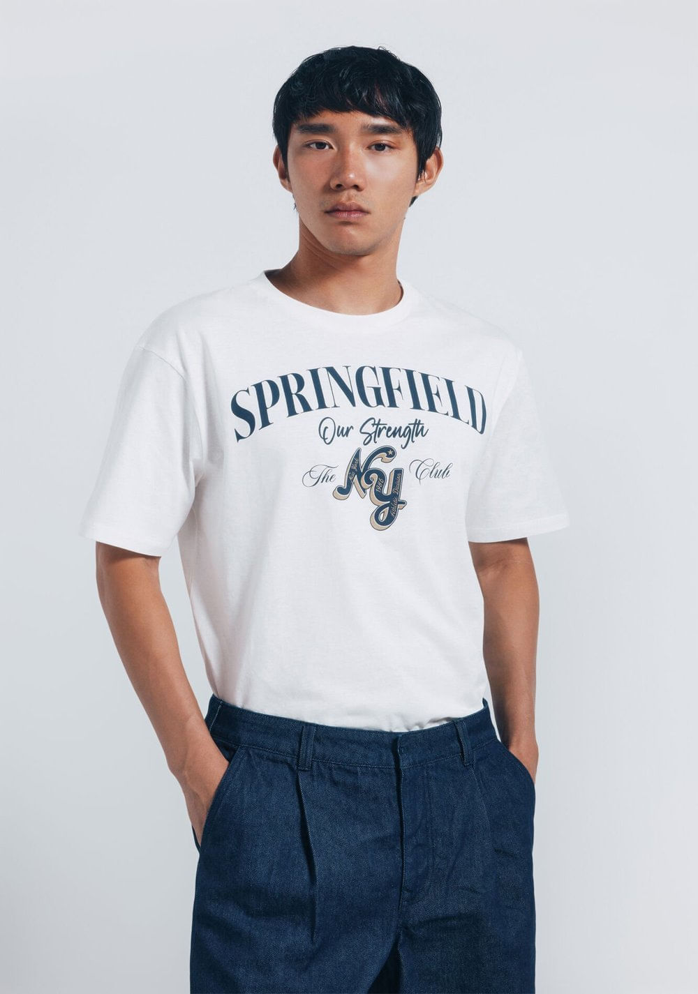 Camiseta con el Logo de Springfield, Ny Imagen Principal