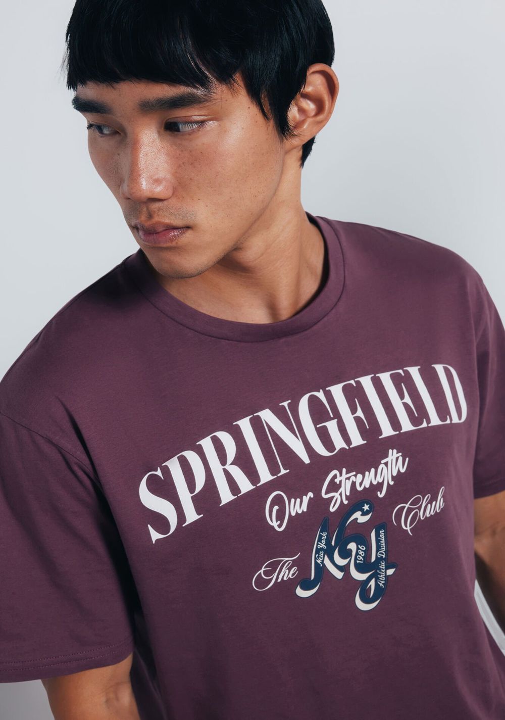 Camiseta con el Logo de Springfield, Ny 5