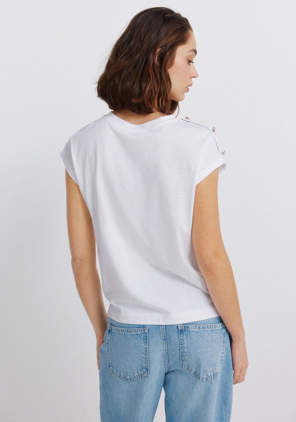 Camiseta de Manga Corta con Botones Springfield 4