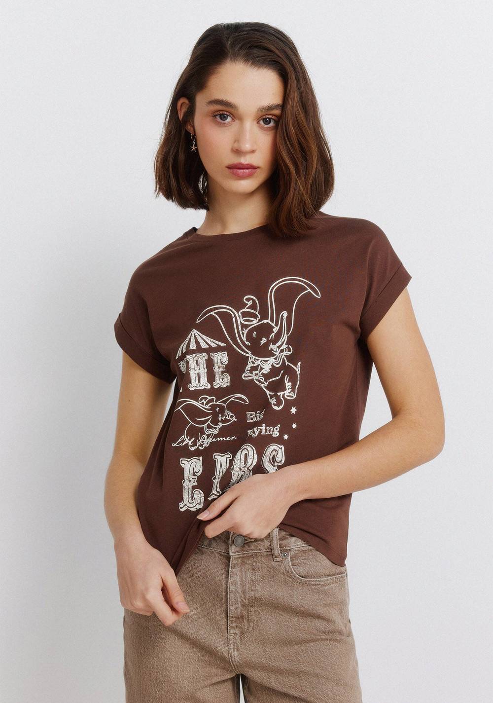 Camiseta de Manga Corta Disney Springfield