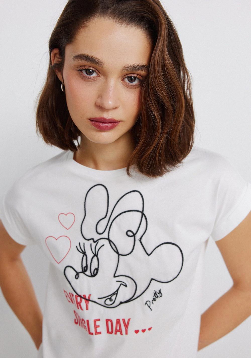 Camiseta de Manga Corta Disney Springfield 2