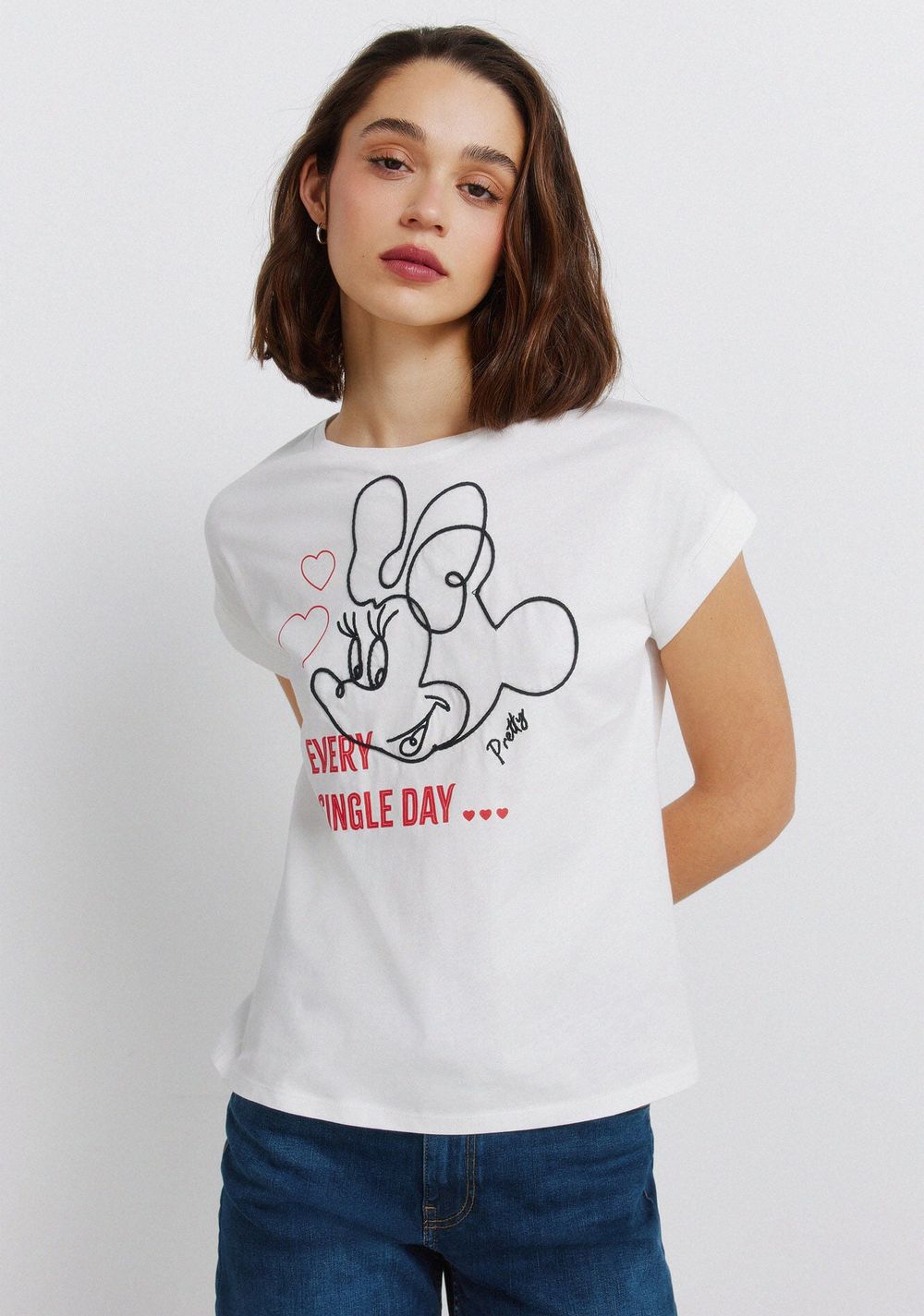 Camiseta de Manga Corta Disney Springfield Imagen Principal