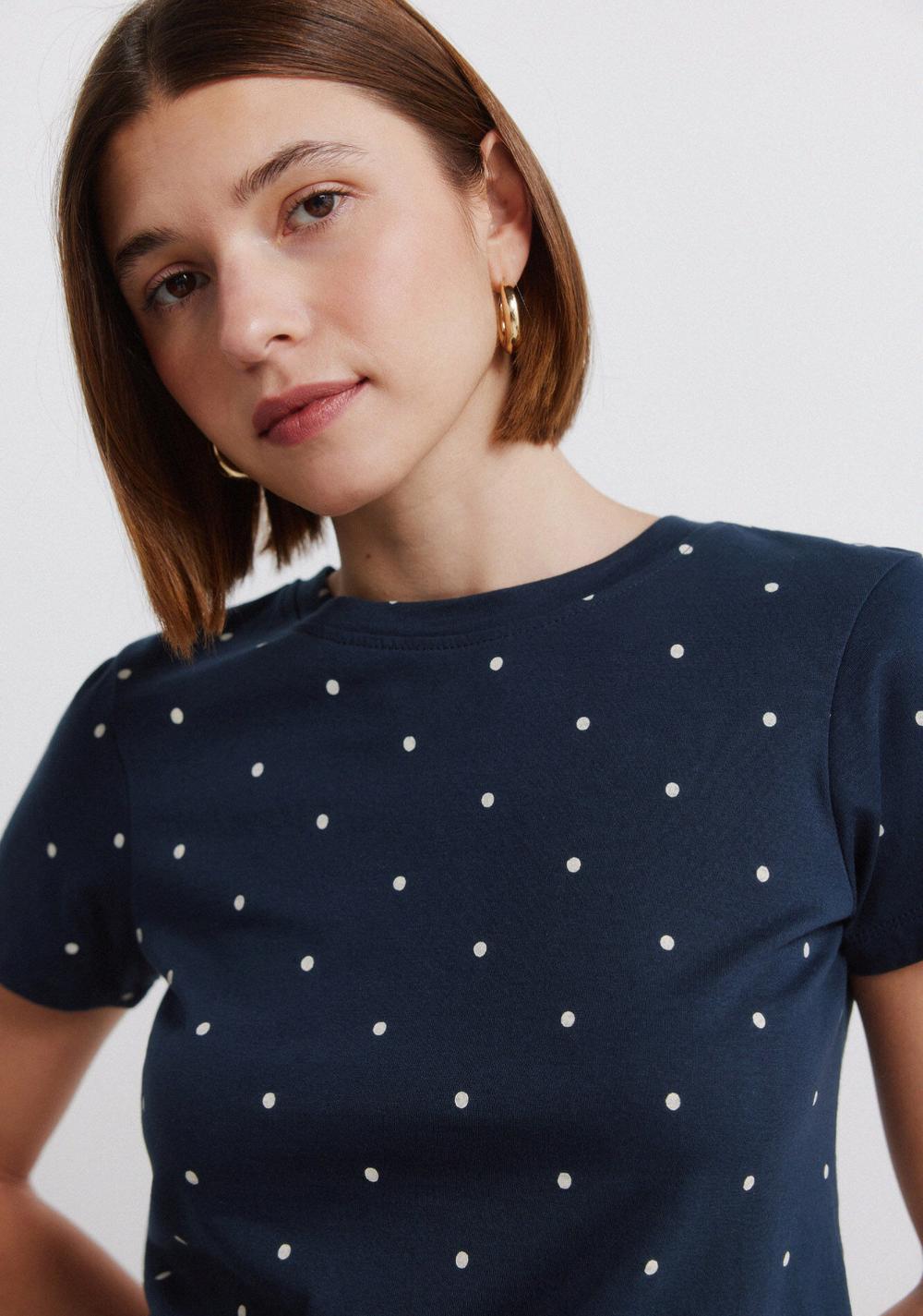 Camiseta de Manga Corta Estampada Springfield 4