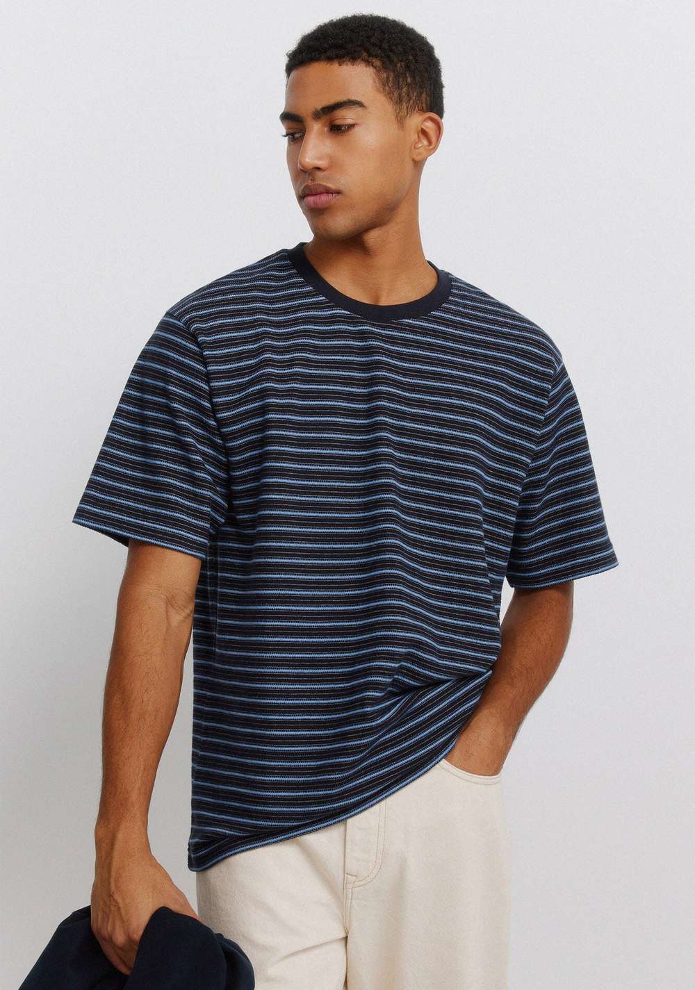 Camiseta de Pique a Rayas Springfield