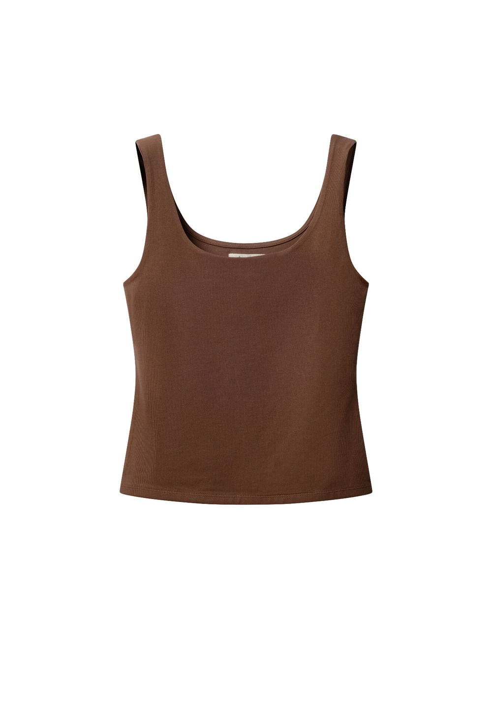 Camiseta de Tirantes de Doble Tejido Springfield 5