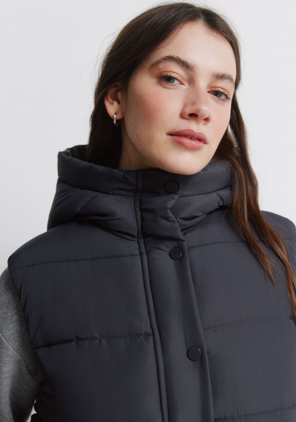 Chaleco Acolchado con Capucha Springfield 5