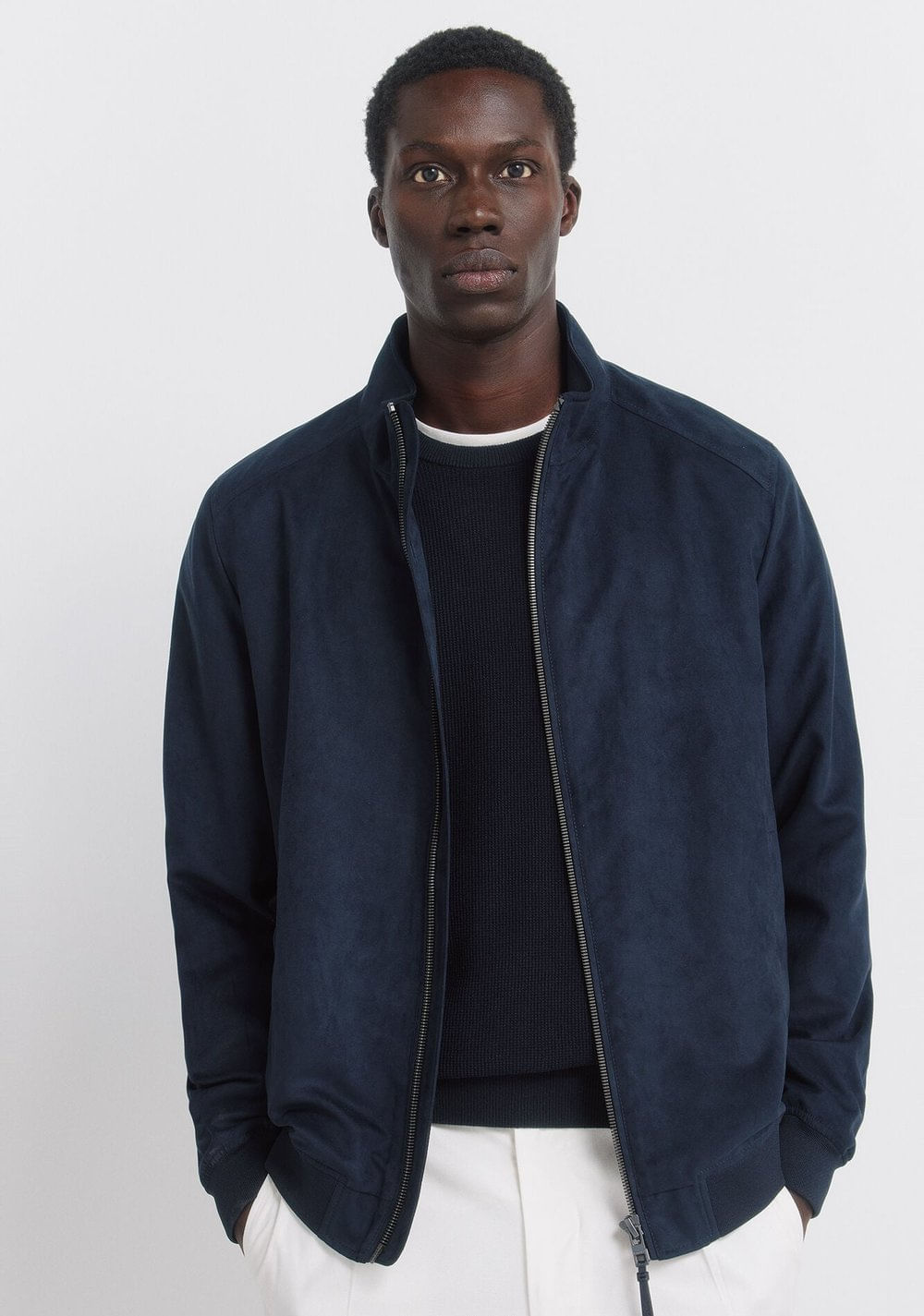 Chaqueta Efecto Ante Springfield