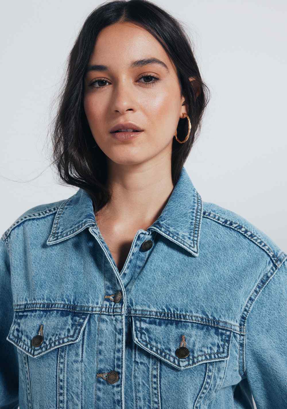 Chaqueta de Jeans Oversized Springfield 7