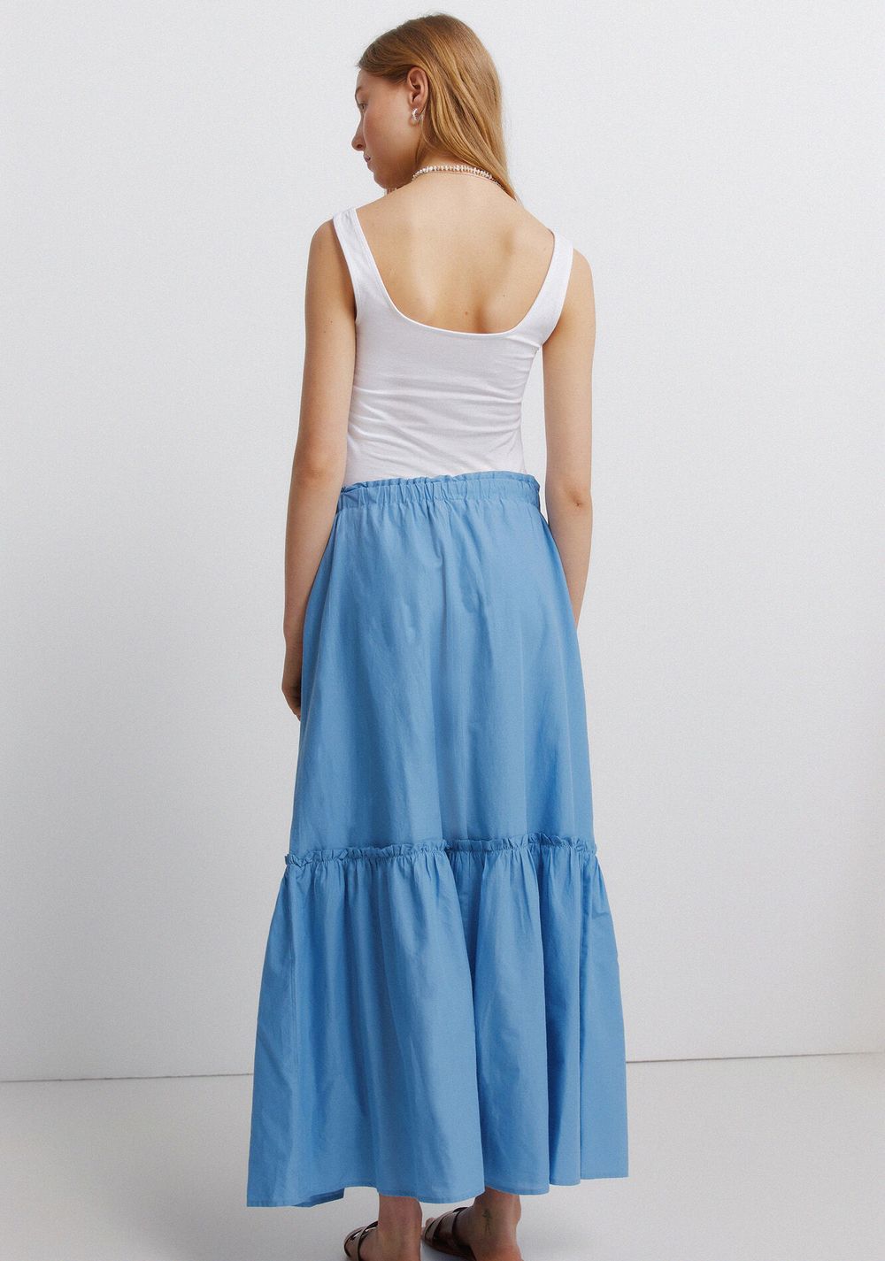 Falda Midi con Volantes Springfield 4