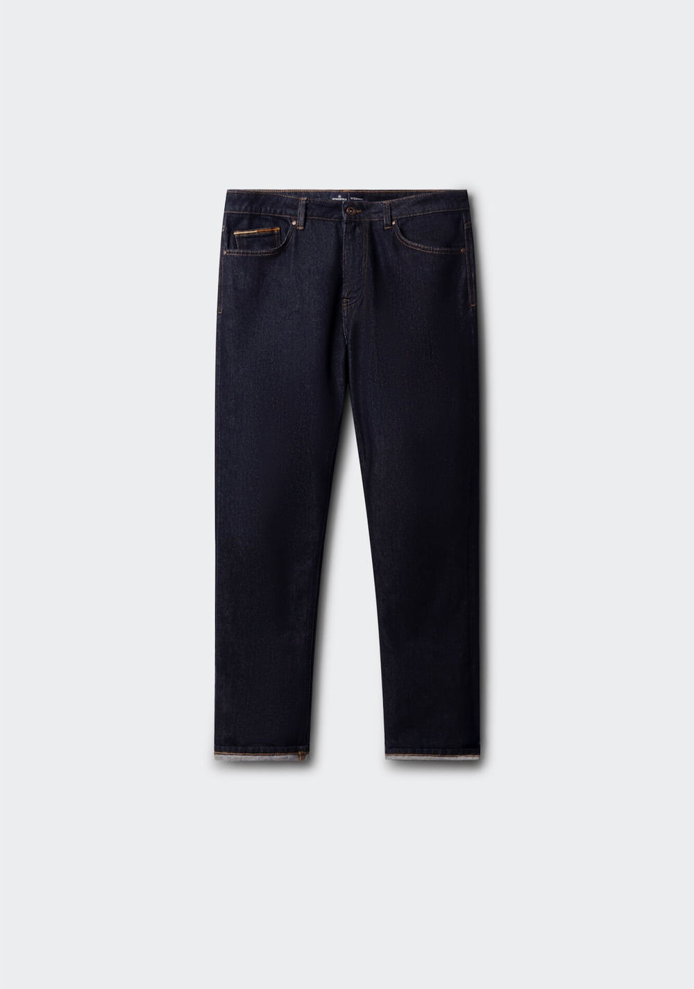 Jeans Efecto Lavado Desencolado Regular Fit Springfield 6