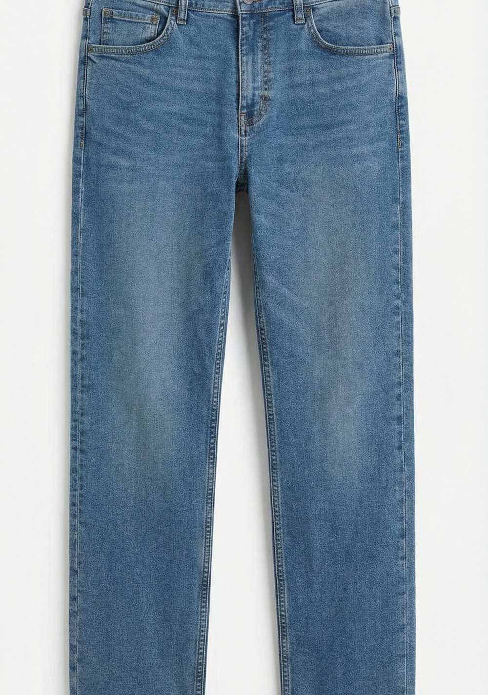 Jeans Efecto Lavado Medio Oscuro Skinny Fit Springfield 6