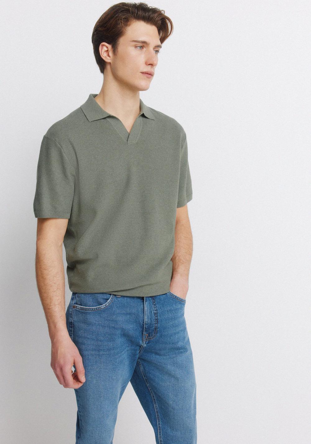 Jeans Efecto Lavado Medio Slim Fit Springfield 2