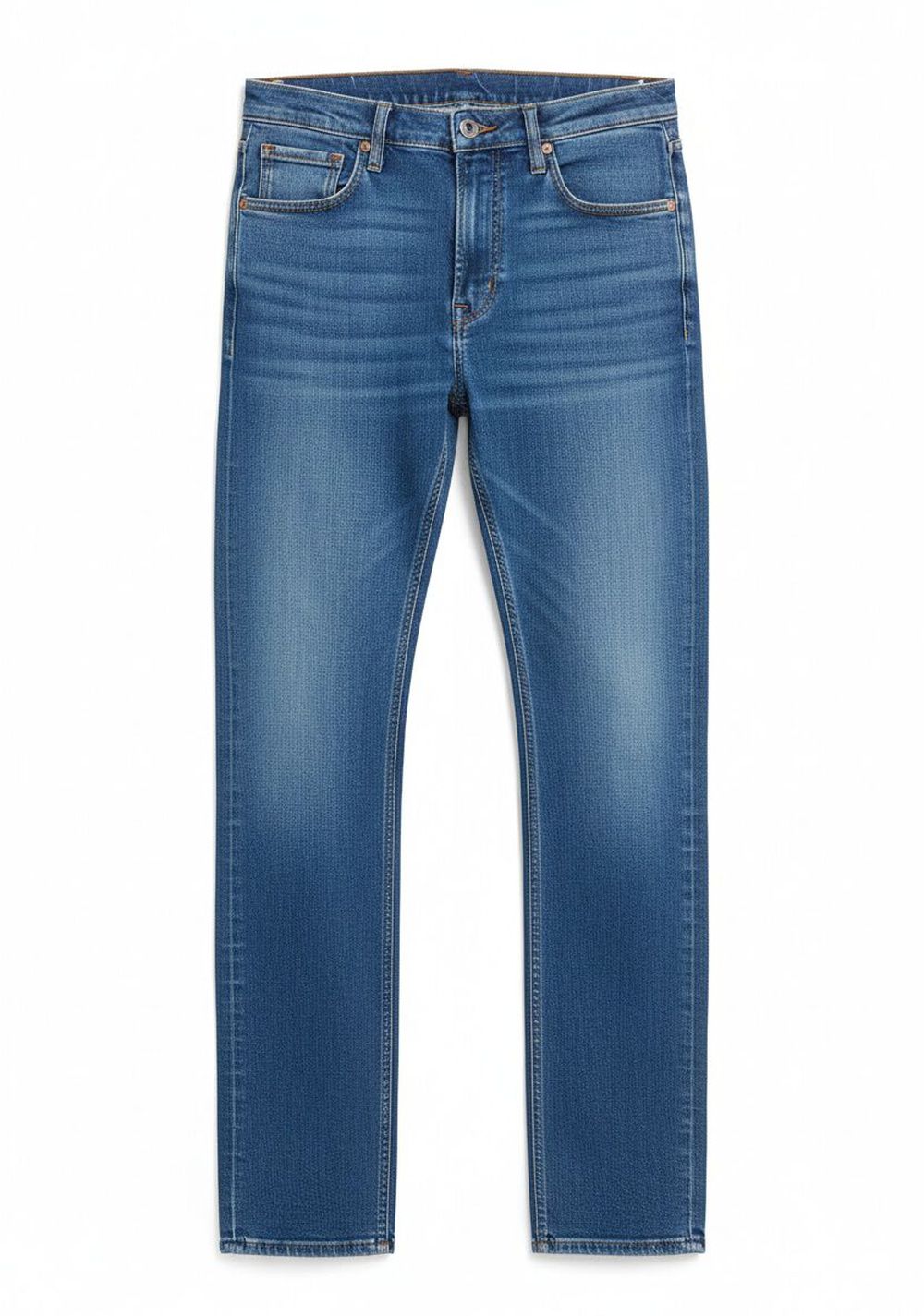 Jeans Efecto Lavado Medio Slim Fit Springfield 6