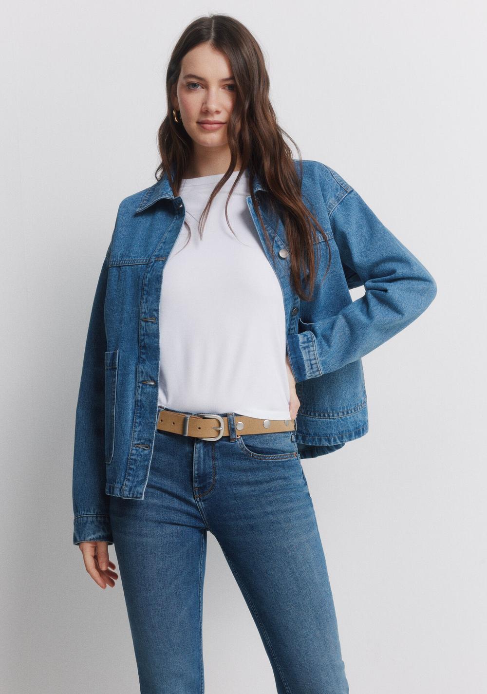 Jeans Low Flare de Tiro Medio Springfield 2