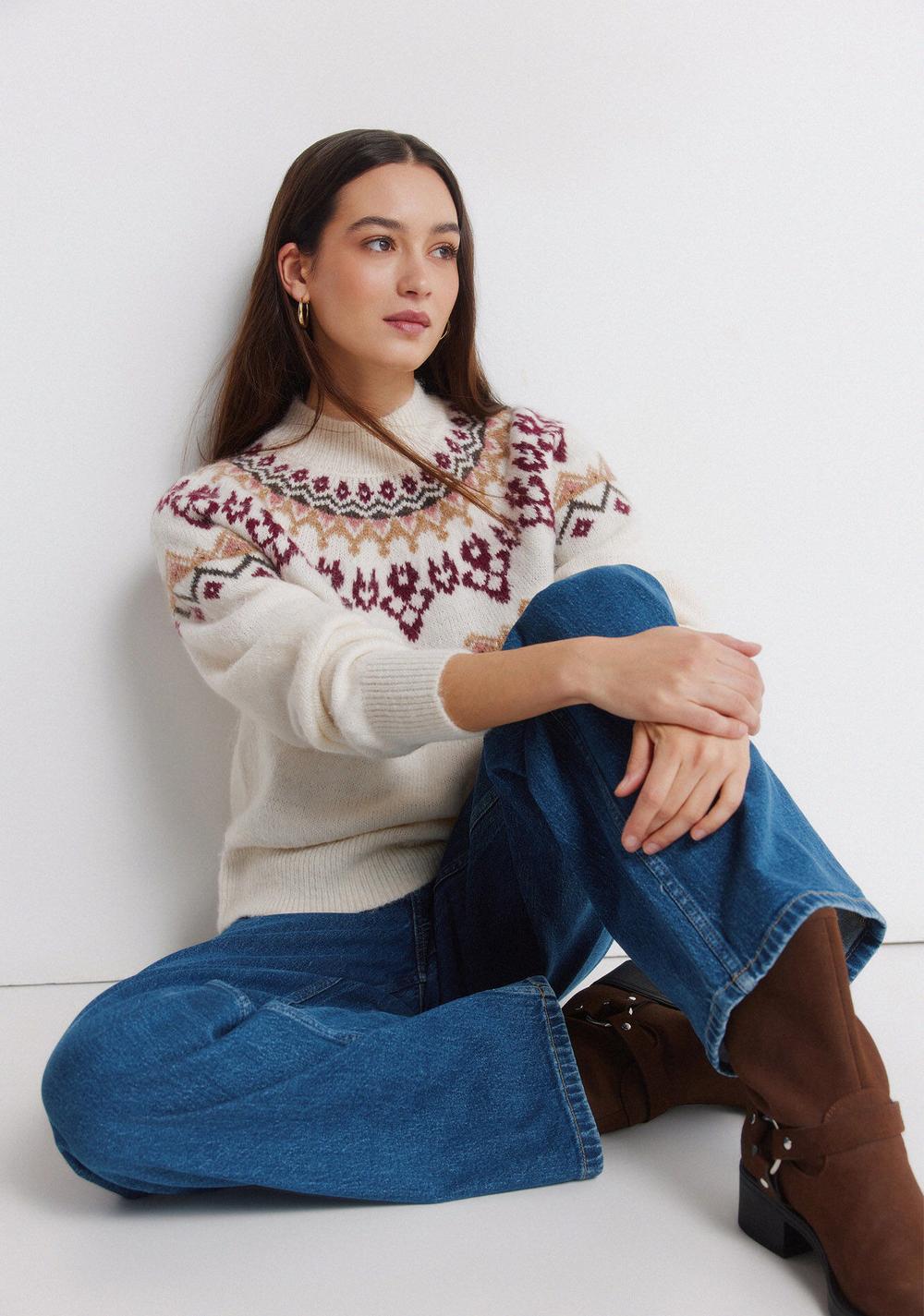 Jeans Súper Anchos con Bolsillos de Parche Springfield 6