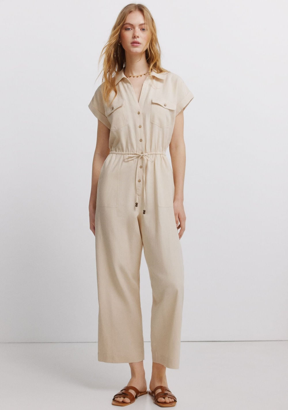 Jumpsuit con Bolsillos Springfield Imagen Principal
