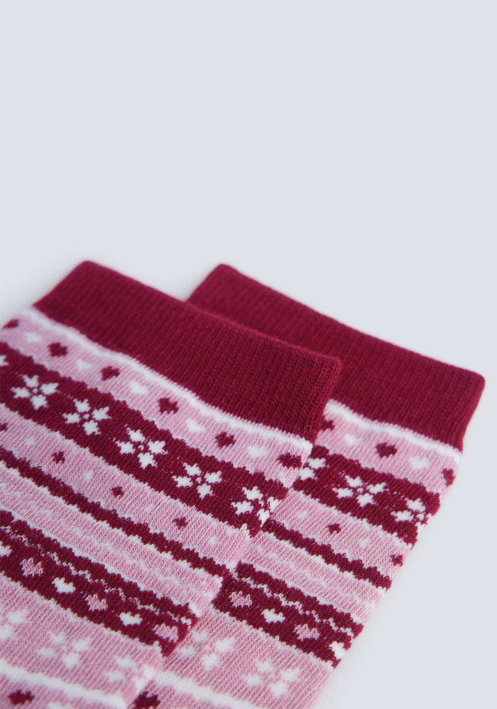Medias Largo Jacquard Cenefas Springfield 2