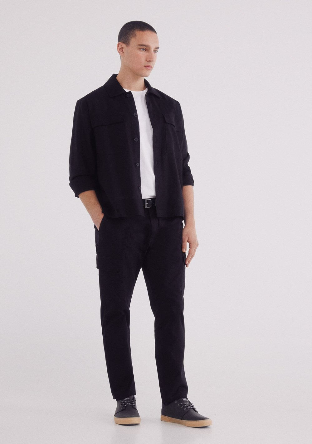 Pantalón Chino Cargo Comfort Slim Fit Springfield 3